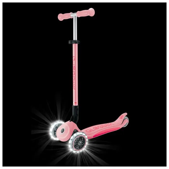 Самокат Globber серії Elite Lights фіолетово-рожевий Колеса з підсвічуванням (439-603-3) изображение 12