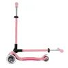 Самокат Globber серії Elite Lights пастельно-рожевий Колеса з підсвічуванням (439-710-3) изображение 9