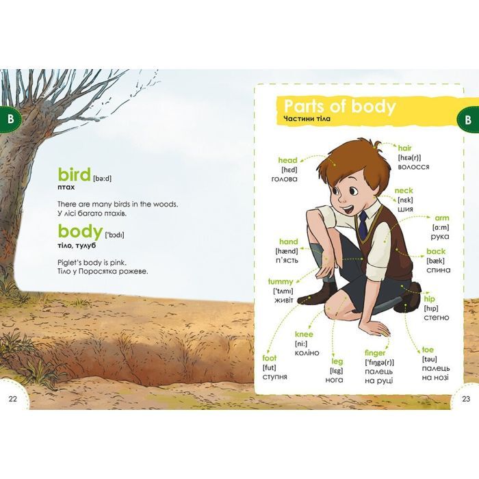 Словарь Мій перший Англійсько-Український словник. Вінні Пух Ранок (9786170958648) изображение 3