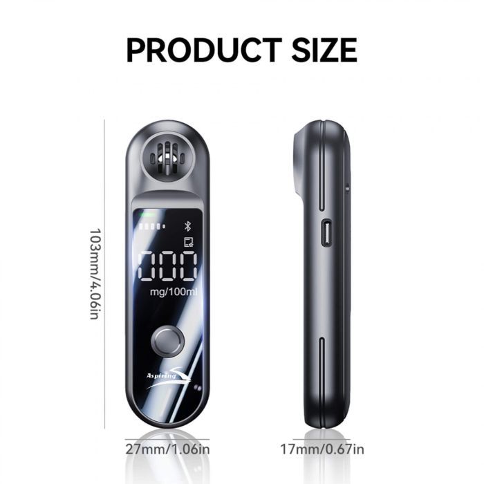 Алкотестер Aspiring AirCheck 100 (AIC100K) зображення 3