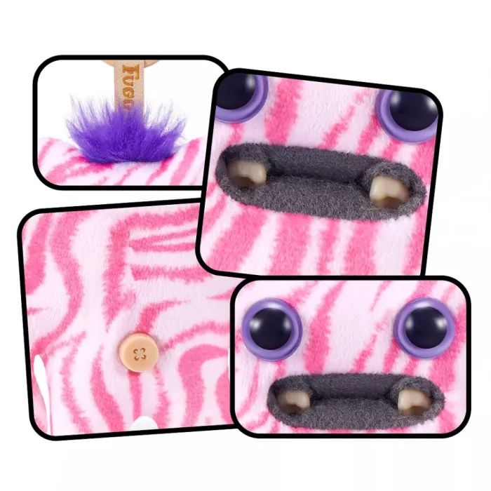 М'яка іграшка Fuggler брелок Бебі Смугляшко (15759A) зображення 3