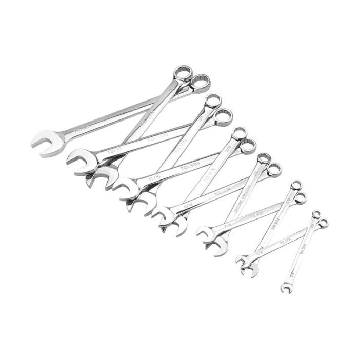 Ключ Tolsen комбинированный 12 шт дюймовый 1/4"-15/16" Профи (15487) изображение 3