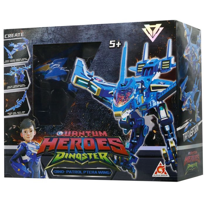 Трансформер Dinoster Мега Дино-Петрол Птера Винг (EU580808) изображение 3