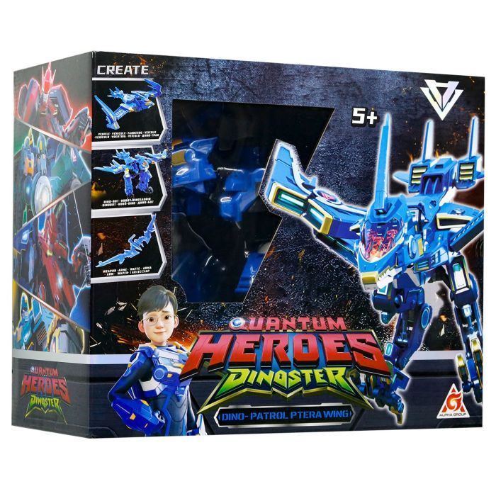 Трансформер Dinoster Мега Дино-Петрол Птера Винг (EU580808) изображение 5