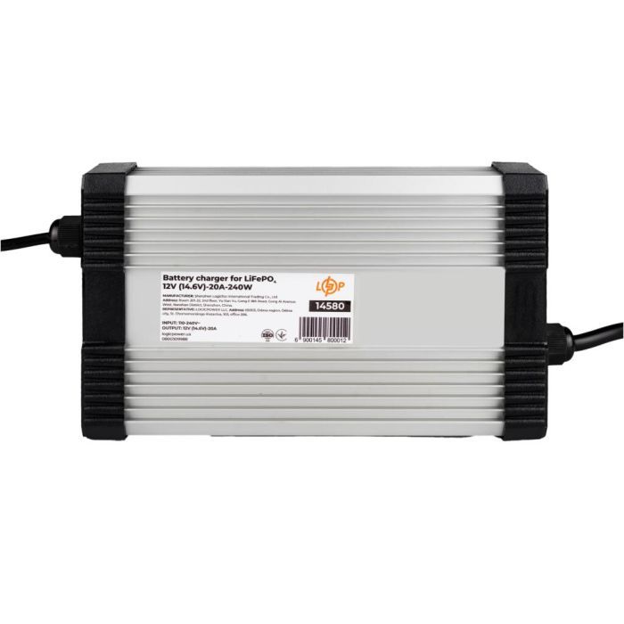 Сетевое зарядное устройство для АКБ LogicPower LiFePO4 12V (14.6V)-20A-240W (14580)