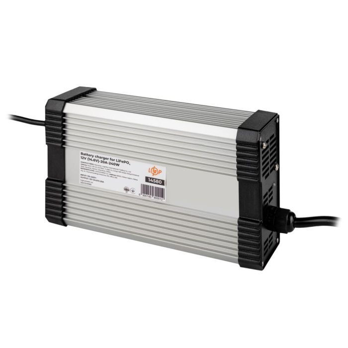 Сетевое зарядное устройство для АКБ LogicPower LiFePO4 12V (14.6V)-20A-240W (14580) изображение 4