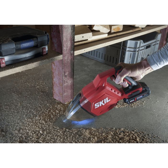 Пилосос будівельний Skil 3158 CA Li-Ion 20V (Без АКБ та ЗП) (VA1E3158CA) зображення 2