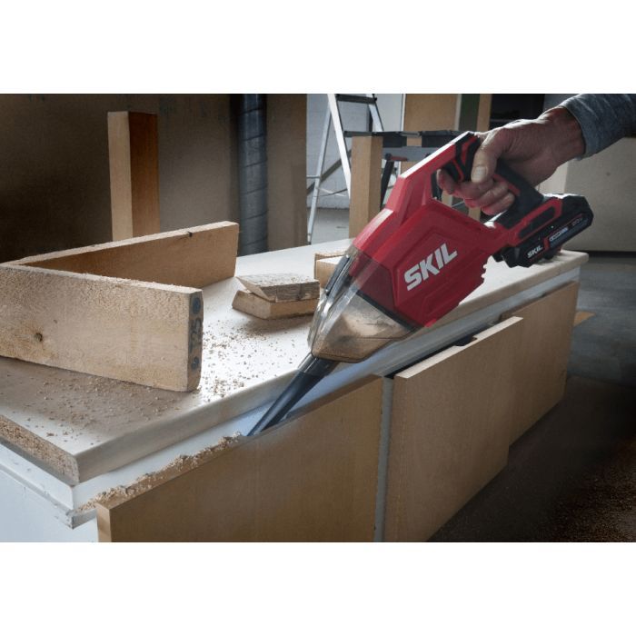 Пилосос будівельний Skil 3158 CA Li-Ion 20V (Без АКБ та ЗП) (VA1E3158CA) зображення 3