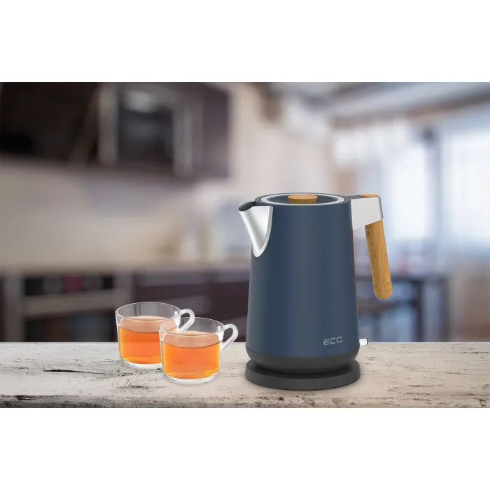 Электрочайник ECG RK 1768 Strix Timber Petrol изображение 9