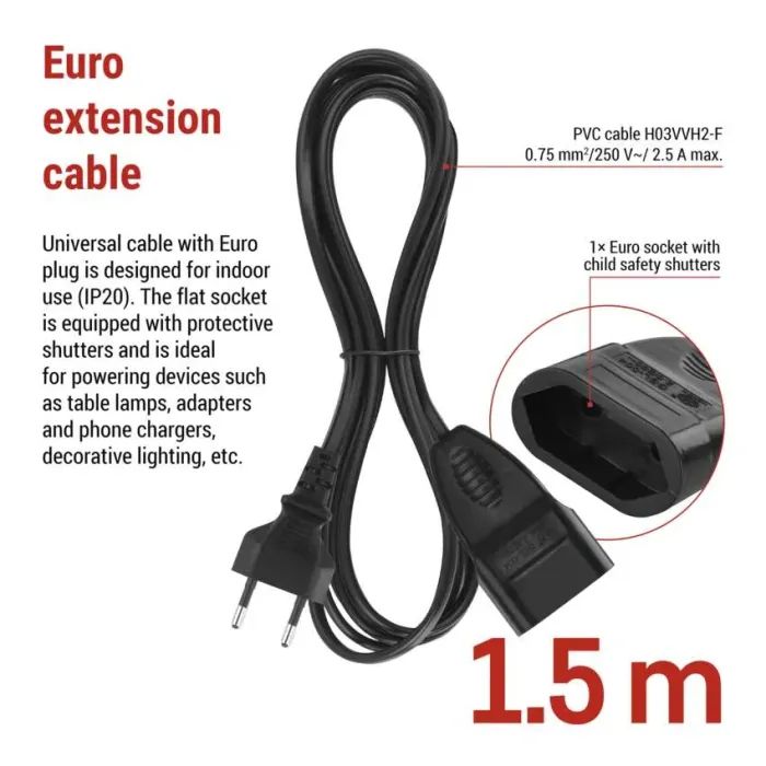 Сетевой удлинитель EMOS PC01301 изображение 6