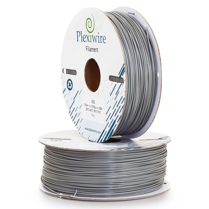 Пластик для 3D-принтера Plexiwire ABS 1,75 мм 1кг/400м gray (ABS-115300) зображення 2