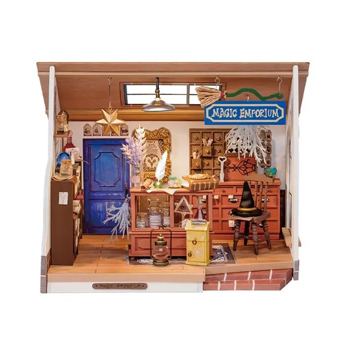 Конструктор Robotime Rolife деревянный 3D Волшебный магазин К (DG155)