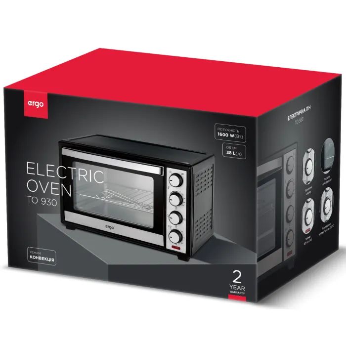Электропечь Ergo TO 930 изображение 7