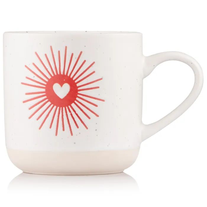 Чашка Ardesto Heart, 350мл, кераміка, білий (AR3076) зображення 3