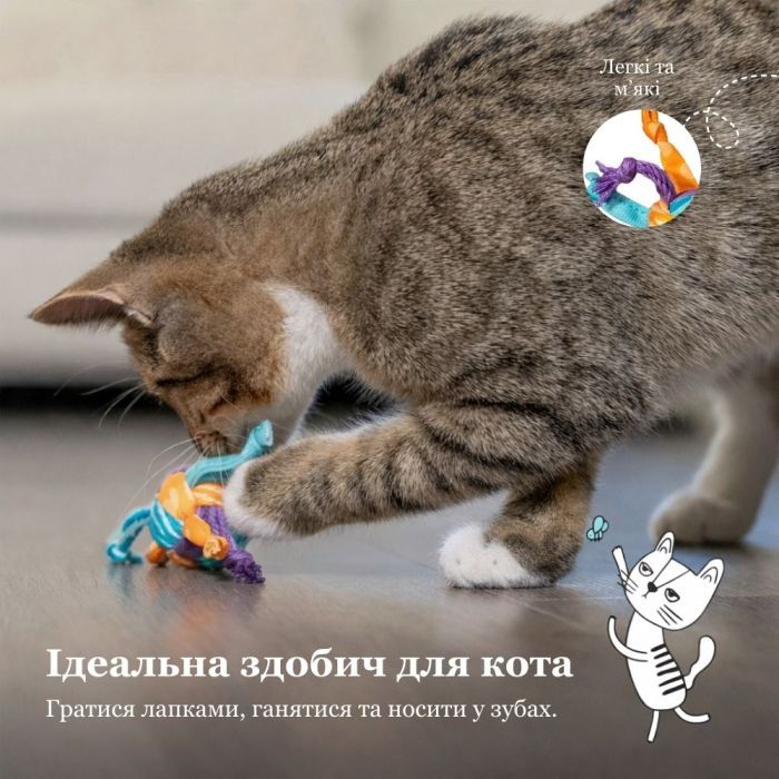 Игрушка для кошек Catstages Толстые хвостики (0871864003106) изображение 3
