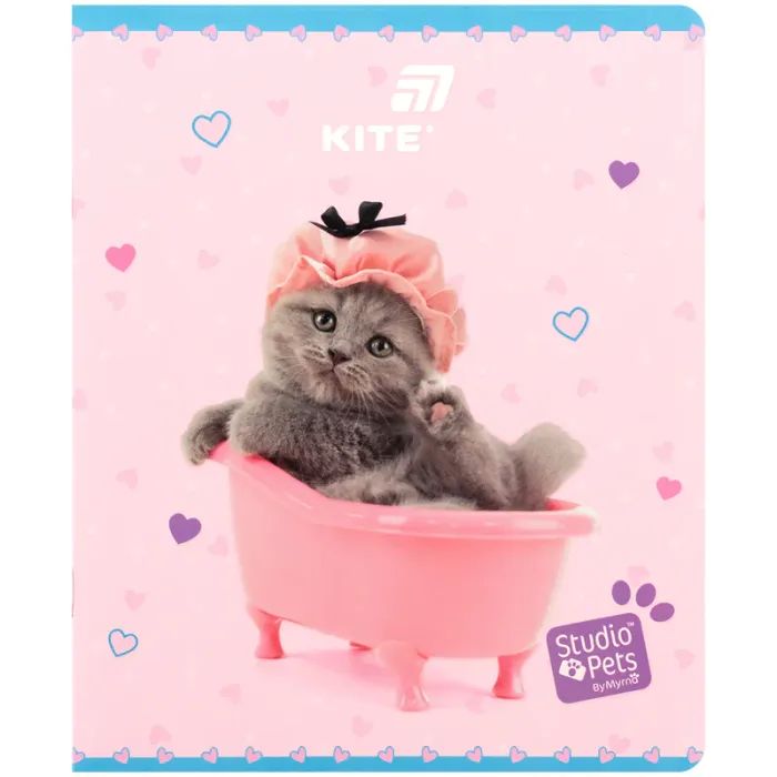Зошит Kite Studio Pets, 24 аркуша, клітинка (SP26-238) зображення 7