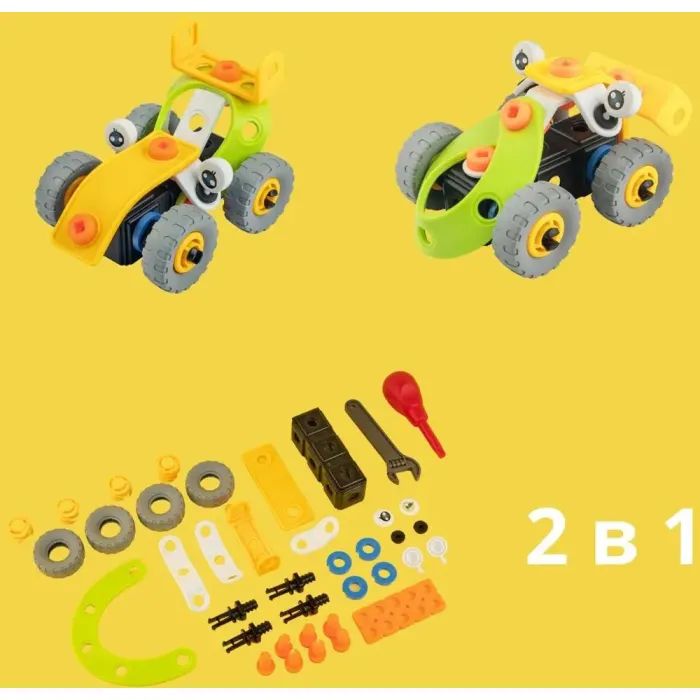 Конструктор Otamanko гибкий Грайко-собиратель 2-в-1, 48 деталей (J-7747) изображение 12