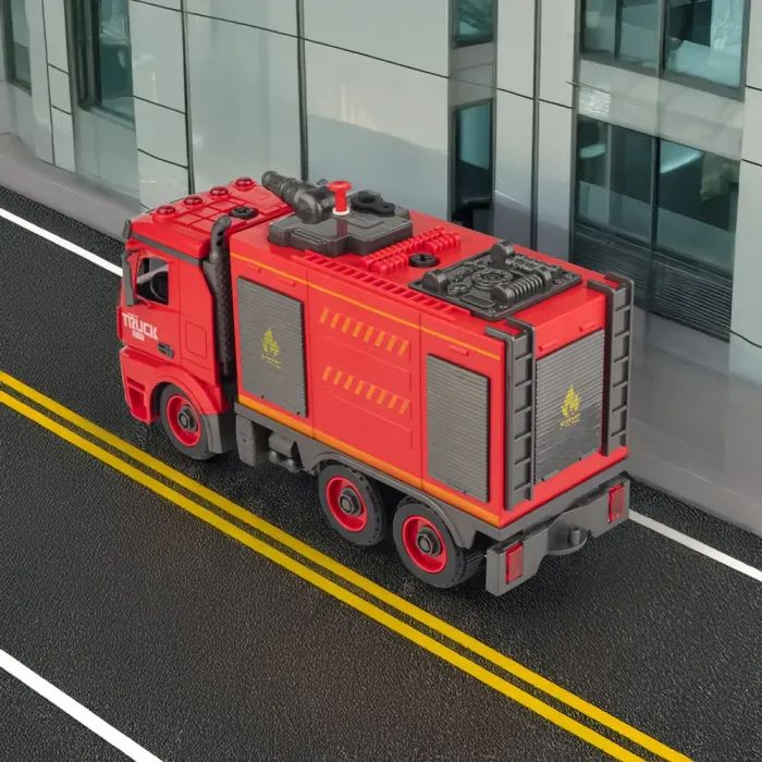 Конструктор Otamanko АВТОКОНСТРУКТОР Пожарная емкость для воды с насосом (YW9080C) изображение 10