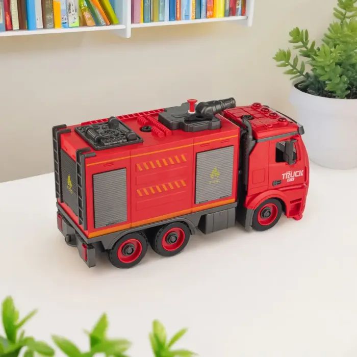 Конструктор Otamanko АВТОКОНСТРУКТОР Пожарная емкость для воды с насосом (YW9080C) изображение 11