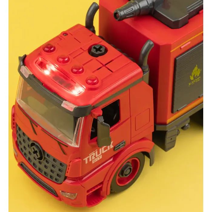 Конструктор Otamanko АВТОКОНСТРУКТОР Пожарная емкость для воды с насосом (YW9080C) изображение 4