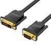 Кабель мультимедийный DVI M to VGA M 1.5m 24+1pin black Vention (EABBG)