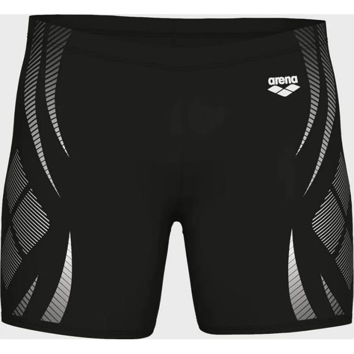 Плавки Arena Poseidonia Swim Mid Jammer 009091-501 чорний, білий 100 (3468337537212)