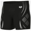 Плавки Arena Poseidonia Swim Mid Jammer 009091-501 чорний, білий 100 (3468337537212) изображение 4