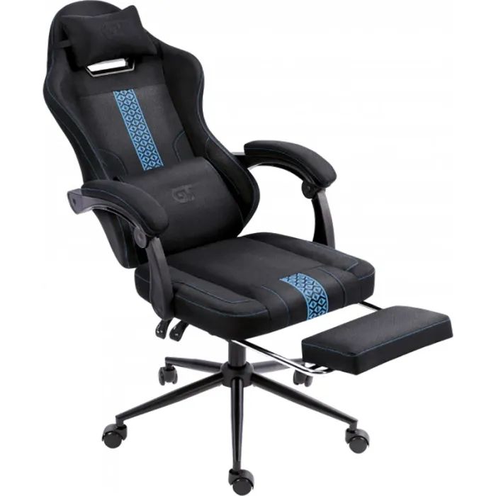 Кресло игровое GT Racer X-2331 Black/Red (X-2331 Fabric Black/Red) изображение 5