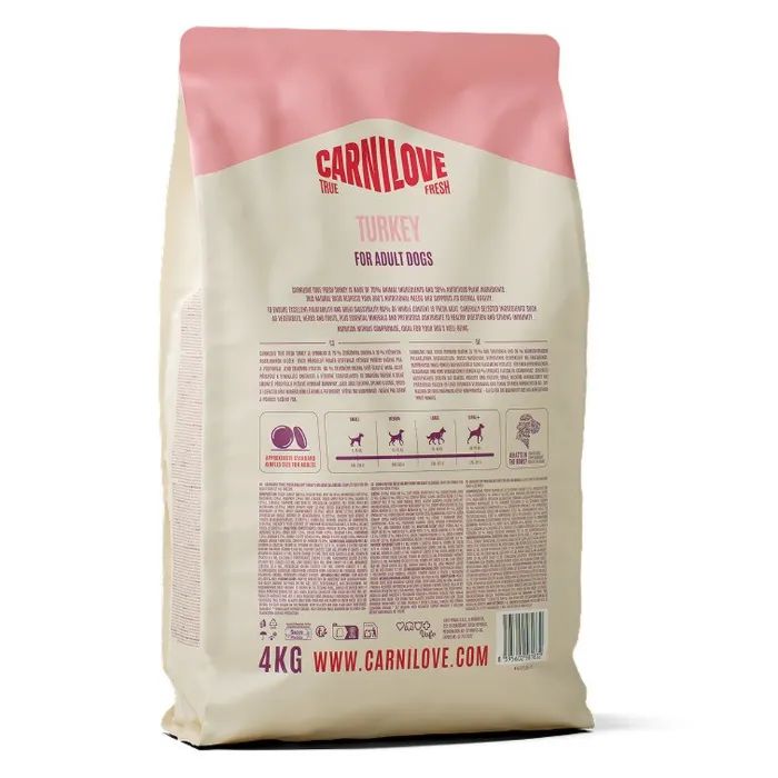 Сухий корм для собак Carnilove True Fresh Turkey 12 кг (8595602581849) зображення 2