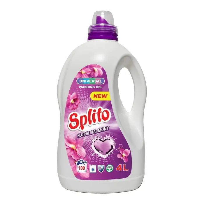 Гель для стирки Splito Universal Floral Harmony 4 л (4820049384970)
