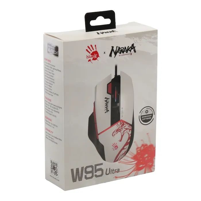 Мишка A4Tech W95 Ultra RGB USB Naraka (4711421002295) зображення 9