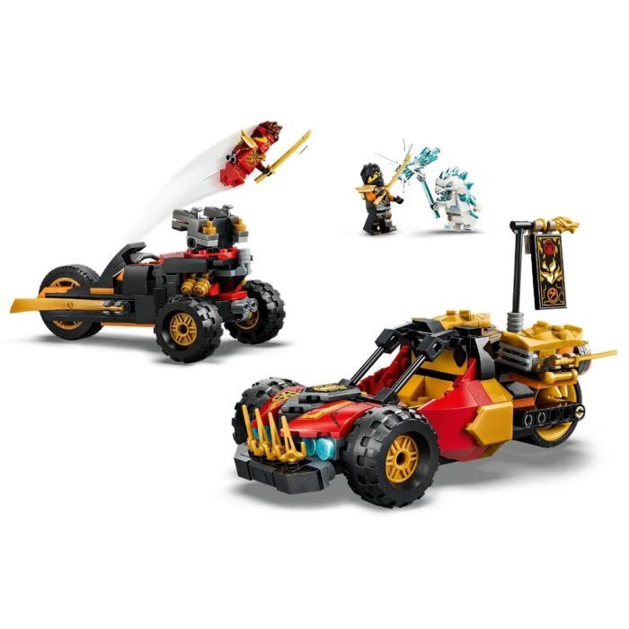 Конструктор LEGO NINJAGO Комбинированные транспортные средства Кая и Коула (71864) изображение 2