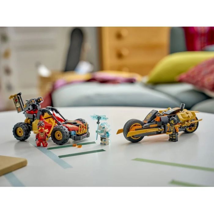 Конструктор LEGO NINJAGO Комбинированные транспортные средства Кая и Коула (71864) изображение 7
