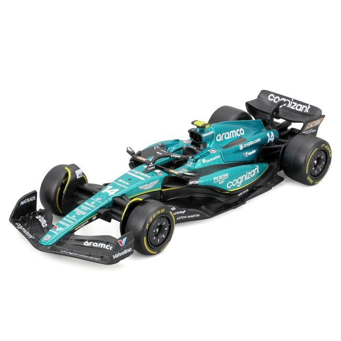 Масштабная модель автомобиля Bburago Автомодель - Aston Martin AMR23 (2023) 1:43 (18-38090) изображение 4