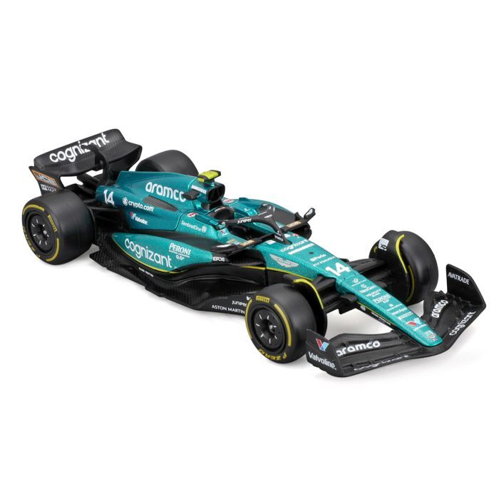 Масштабная модель автомобиля Bburago Автомодель - Aston Martin AMR23 (2023) 1:43 (18-38090) изображение 5