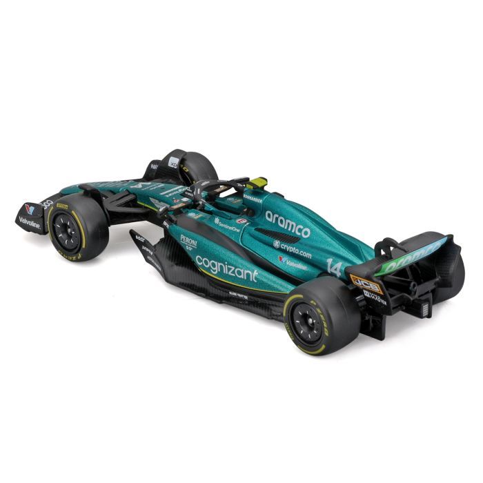 Масштабная модель автомобиля Bburago Автомодель - Aston Martin AMR23 (2023) 1:43 (18-38090) изображение 6