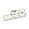 Сетевой фильтр питания EUROELECTRIC Х5 10А 3м White (EE-105-3M) изображение 2