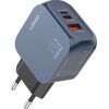 Зарядное устройство LDNIO 1xUSB-C PD33W + 1xLightning + 1xUSB GaN (Q5)