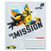 Зошит Kite Transformers, 12 аркушів, коса лінія (TF26-235) зображення 5