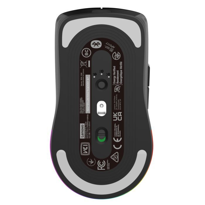 Мишка Lenovo Gaming M220 RGB Multi-Device Wireless Black (GY51U28359) зображення 5