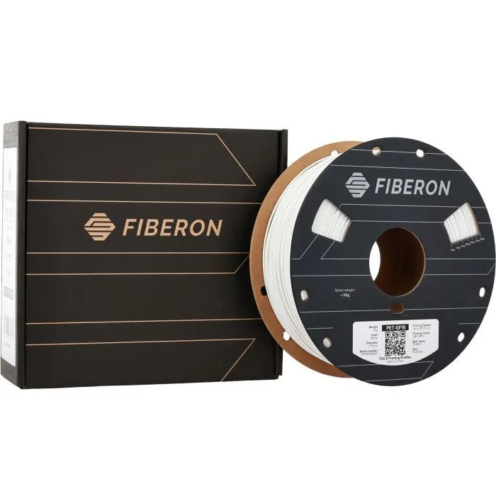 Пластик для 3D-принтера Polymaker Fiberon PET-GF15 1,75mm 0,5kg WHITE (FL02003) зображення 5