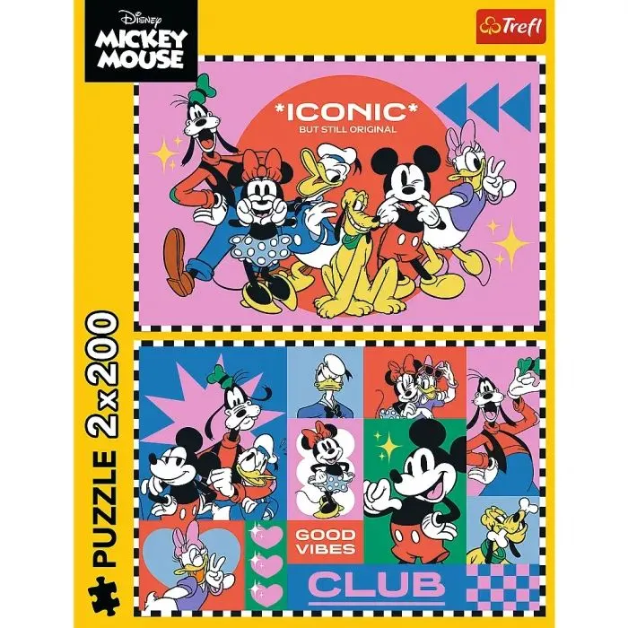 Пазл Trefl Mickey&friends Час з друзями 2х 200 елементів (5900511133196) зображення 4