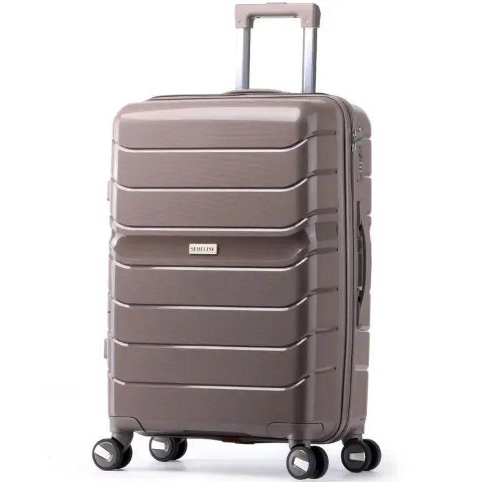 Чемодан Semi Line 24" (M) Brown (T5768-2) (DAS303595)