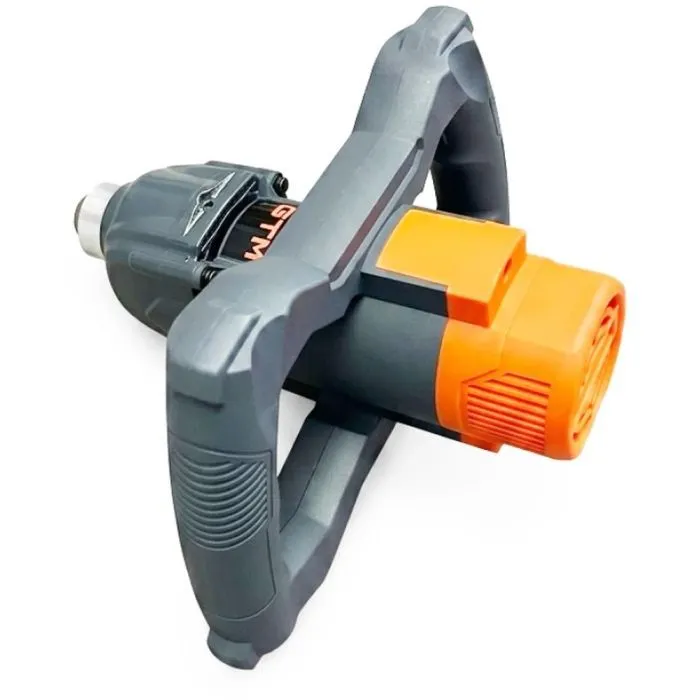 Миксер строительный GTM 1200W, M14, 1 скорость, 180–700об/мин, разборный венчик 120мм (МХ-60/1200) изображение 7