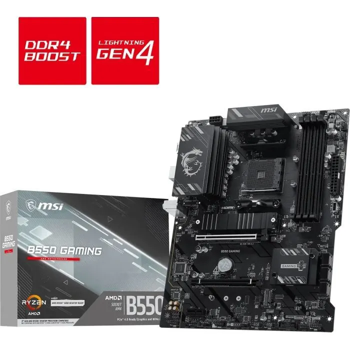 Материнская плата MSI B550 GAMING изображение 5