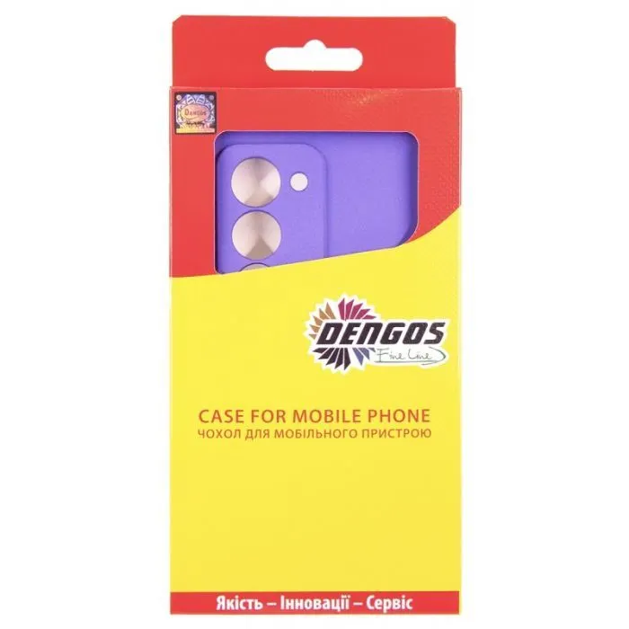 Чехол для мобильного телефона Dengos Case + Cross-body Strap Xiaomi Redmi 15 Purple+Grey (DG-KM-CCRB-45) изображение 4