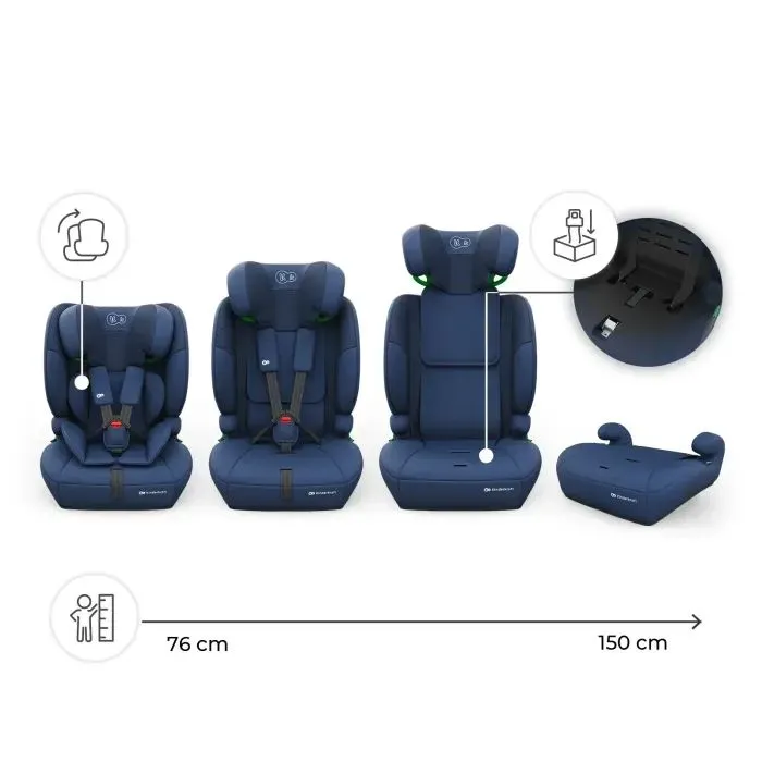 Автокресло Kinderkraft Comfort Up 2 Plus i-Size Navy (KCCOUP02NAVPL00) (5902533931439) изображение 9