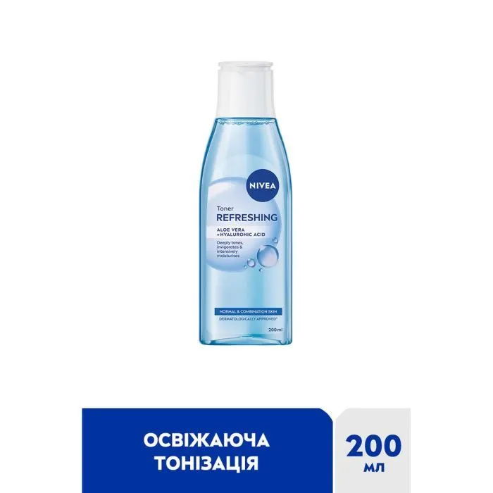 Тонік для обличчя Nivea Refreshing Toner 200 мл (4006000259499) зображення 2
