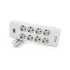 Сетевой фильтр питания Meilepai F34, 8 роз EU White (F34-White)