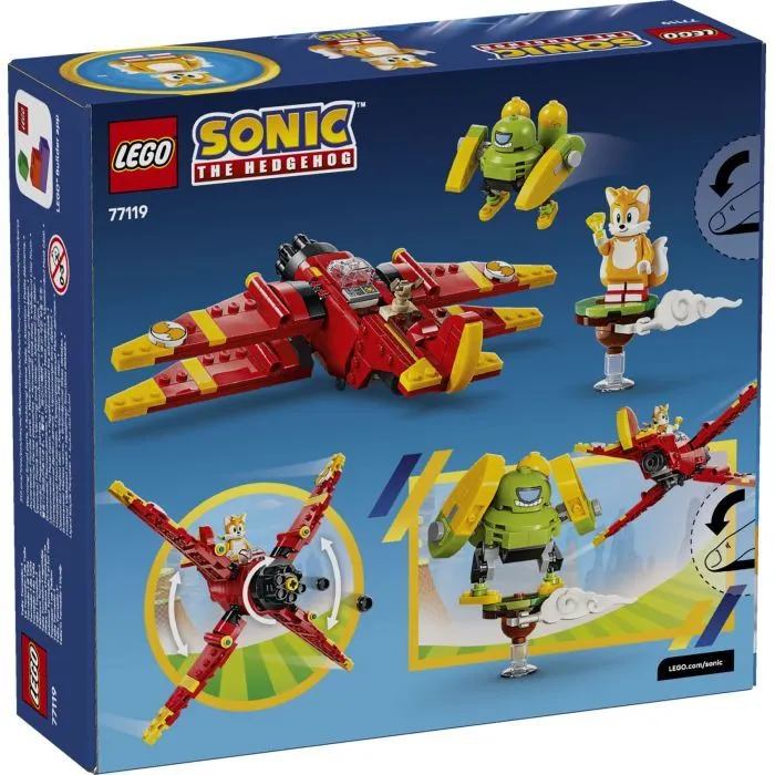 Конструктор LEGO Sonic the Hedgehog Самолет Тейлза «Торнадо-1» (77119) изображение 7